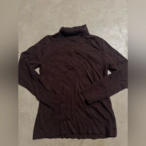 Preston & York Chocolate Knit Turtleneck